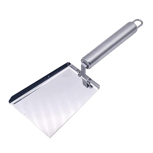 SUPVOX Cleaning Beehive Shovel Metal Spatula Griddle Spatula Griddle Scraper Beekeeping Hive Tool Metal Food Shovel Hive Cleaning Grill Steel Ash Honey Lift