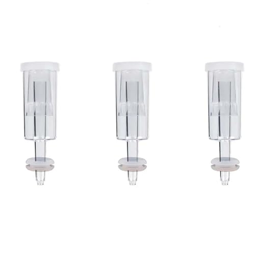 3-Piece Airlock Kit for Fermentation - Silicone Grommets for Brewing, Wine Making, and Preserving(1pcs)(Clear Grommet) - size: Clear Grommet
