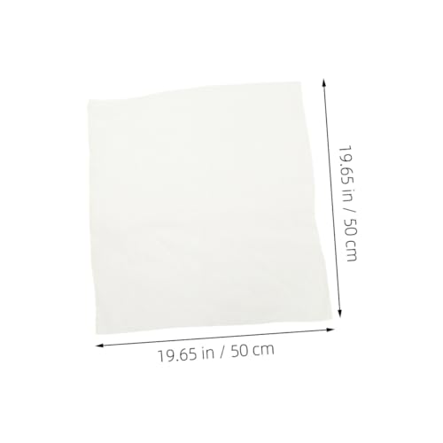 IMIKEYA 2pcs Reusable Washable Cheese Cloths for Food Grade Filtering Cooking Yoghurt Making Butter Production