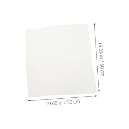 IMIKEYA 2pcs Reusable Washable Cheese Cloths for Food Grade Filtering Cooking Yoghurt Making Butter Production