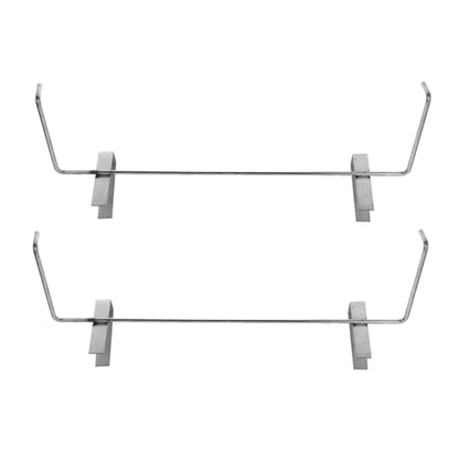 Hemoton 2Pcs Beekeeping Frame Holder Silver Stainless Hive Frame Holder Gripper Beehive Lifter Bee Hive Frame Tool Beekeeper Tool for Beekeeping Equipment