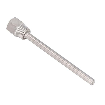 1-Pack Stainless Steel Thermowell, G1/2 Male Thread 6.7 Inch Temperature Sensor Protector, for Brew Kettles and Industrial Applications