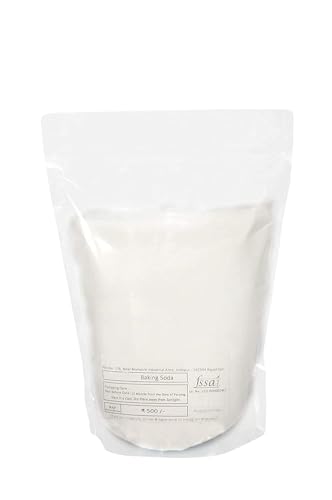 DK Baking Soda | Food Grade Sodium Bicarbonate | Baking Soda For Cake | Triple Refined Soda Powder | For Cleaning Purpose (200gm)