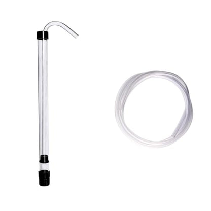 FastRack Auto Siphon 3/8" with 3 Ft Hose | Food-Grade BPA-Free Tubing | Bottling & Siphoning Kit for Homebrewing Beer, Wine, Mead & Cider | Carboy Filling Transfer Pump | Made in USA