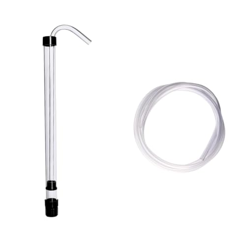 FastRack Auto Siphon 3/8" with 3 Ft Hose | Food-Grade BPA-Free Tubing | Bottling & Siphoning Kit for Homebrewing Beer, Wine, Mead & Cider | Carboy Filling Transfer Pump | Made in USA