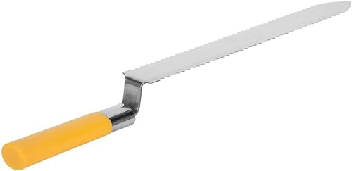 16.3in Stainless Steel Beekeeping Serrated Honey Scraping Knife Uncapping Knife Beekeeper Tools for Honey Harvesting Extracting Bee Keeping,Honey Uncapping Knife, Honey Scraper