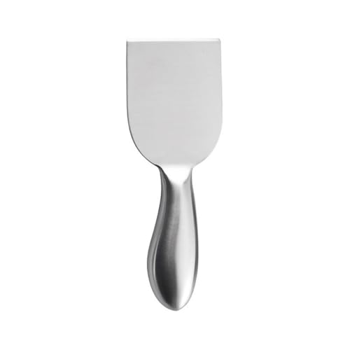 Stainless steel hollow handle cheese knife set 3Cr13 cheese butter fork baking special tool (9 knife types to choose from) one-piece molding easy to clean - size: Flat cheese spatula