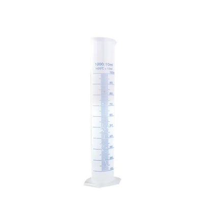 100ml Plastic Graduated Cylinder, 1pc, Transparent, Measuring Cylinder Set, Science Lab Cylinders