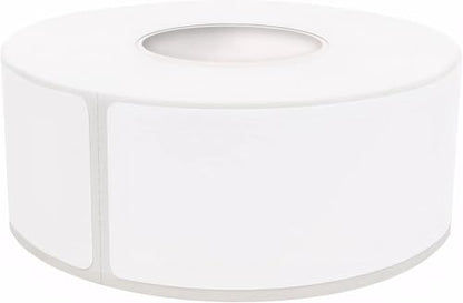 Blank Waterproof Removable Labels for Freezer Storage containers, Labels forJars,Date Label Food Storage Stickers, Waterproof Oil Resistant Easy Clean Leaves no Residue 500Total Per Roll