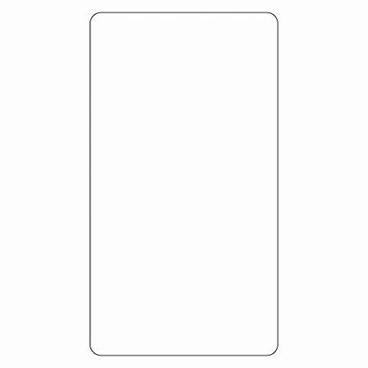 Direct Thermal Dissolvable Printer Label, 1.2" x 1" (Roll of 2000)