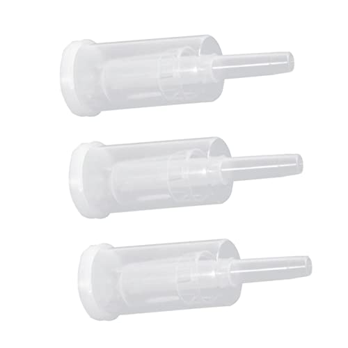 SOLUSTRE 3sets Homemade Non-Return Valves for Fermenting Wine and Beer of Silicone Vent Valves Automatic for Home Brewing and Fermentation and Reusable