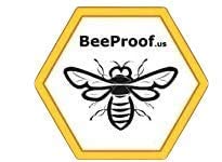 Beekeeping Jacket Ventilated Cotton with Mesh Pocket – Safety Fencing Bee Suit with Veil & Carrying Bag (BP-201-White)-L - size: L