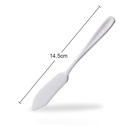 Stainless Steel Butter Knife, Cute Mini 5.7 inches Cheese Dessert Knives Breakfast Spreads Kitchen Knives for Butter Sandwiches Cheese(Multicolor) - color: Multicolor