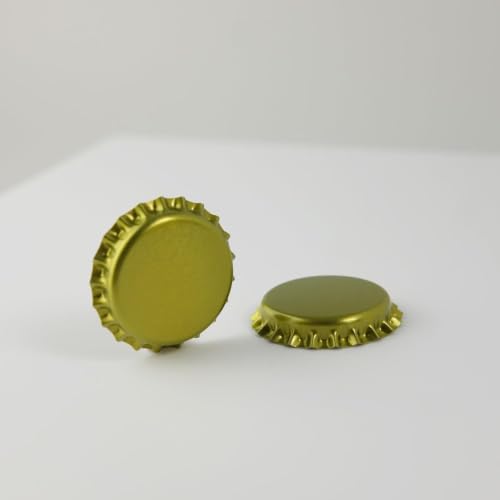 Beer Bottle Crown Caps - (Gold)