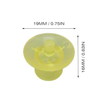 300PCS Queen Bee Rearing Cup Plastic Vivid Color Beekeeping Bee Cell Cup for Beekeeper Equipment Bees Tools(Yellow) - color: Yellow
