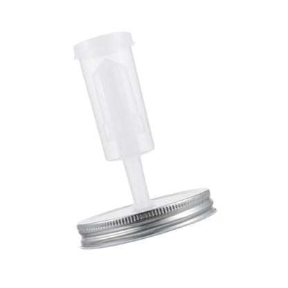Fermenter Jar Lids Kit for Wide Mouth Mason Jars 87mm Diameter with Airlock Fermenting Lid and Pickles Making Accessories for Home Canning and Preserving Random Color