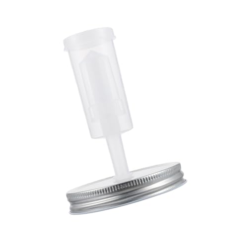 Fermenter Jar Lids Kit for Wide Mouth Mason Jars 87mm Diameter with Airlock Fermenting Lid and Pickles Making Accessories for Home Canning and Preserving Random Color