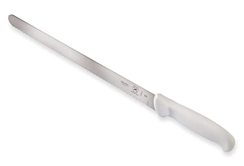 Mercer Culinary Ultimate White 12" Wavy Edge Slicer Knife - style: Wavy Edge Slicer Knife 12 Inch