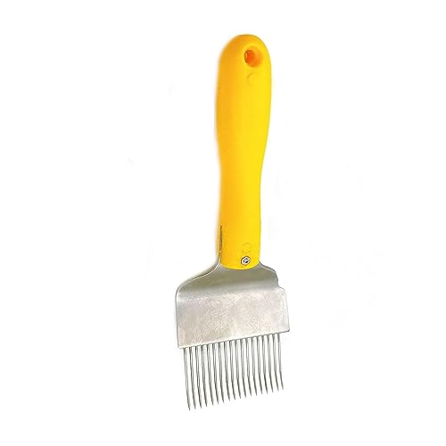 Bee Uncapping Fork Durable Stainless Steel Honey Harvesting Tool for Beekeeping Efficiency, for Wide Range of Honey Production Areas