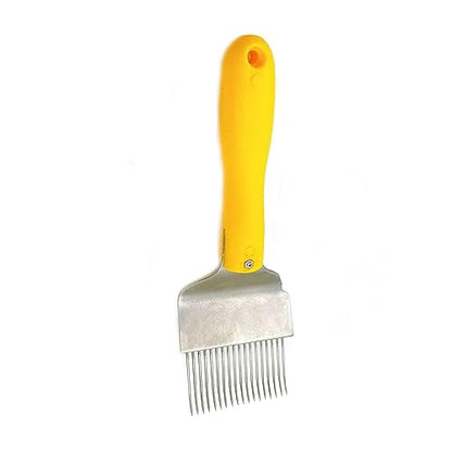 Bee Uncapping Fork Durable Stainless Steel Honey Harvesting Tool for Beekeeping Efficiency, for Wide Range of Honey Production Areas