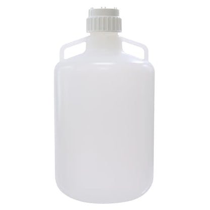 50L(13.2 Gallon) Lab Round Carboy, PP Materia Bucket,Molded Graduation, with Integrated Shoulder Lifting Handle, IN-CAB50 - style: 50L