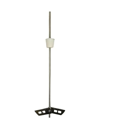 Fermtech 43.2cm(17인치) 스테인리스 스틸 탈기 휩 젓기 완드, 와인 만들기, 홈브루잉, 크래프트 브루 및 콤부차용 패들 탈기 포함 - 믹싱, 젓기 및 가스 제거 용품을 위한 드릴 부착물