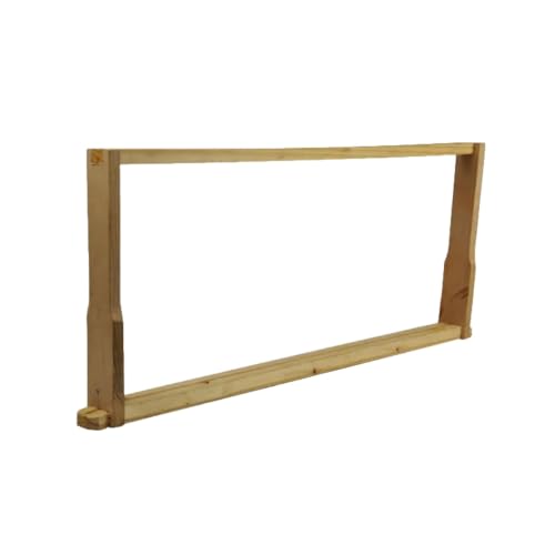 Pine Beehive Frame for Langstroth Hive, Unassembled, Medium 6 1/4" and Deep 9 1/8" Depth Options (Size: Deep) - size: Size: Deep