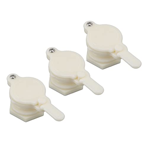 3Pcs Honey Gate Valve, Beekeeping Honey Gate Valve Plastic Bee Honey Bucket Tap Beekeeping Integrated Honey Gate Extractor for Beekeeping