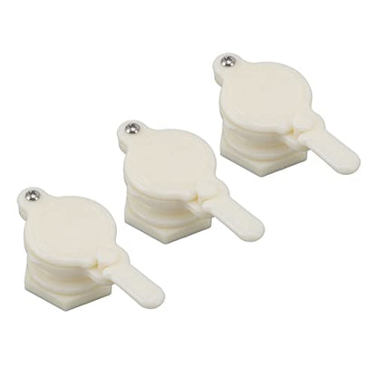 3Pcs Honey Gate Valve, Beekeeping Honey Gate Valve Plastic Bee Honey Bucket Tap Beekeeping Integrated Honey Gate Extractor for Beekeeping