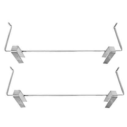 Operitacx 2pcs Stainless Steel Beehive Frame Holder Bracket Storage Rack for Efficient Beekeeping Easy to Use Bee Frame Support Structure