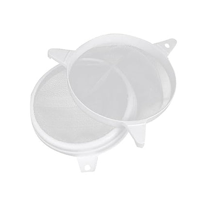 Cabilock 1pc Double Sieve Plastic Honey Strainer Beekeeping Supplies Fine Strainer Bee Keeping Tools Honey Filting Mesh