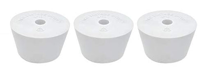 Home Brew Ohio #10 Drilled Rubber Stopper Set of 3