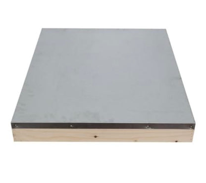 Beehive Langstroth lid with Metal