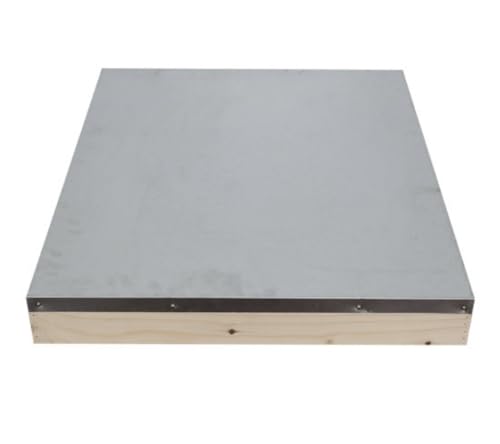 Beehive Langstroth lid with Metal