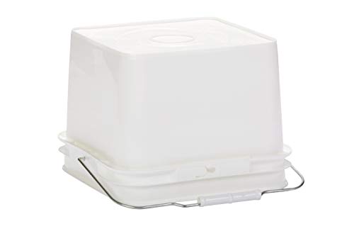 Little Giant® Beekeeping Feeder Kit | Beekeeping Supplies | 2 Gallon Bee Feeder Bucket | Beehive Entrance Feeder | Bee Pro Pollen Substitute | Bee Feeder Kit for Hives