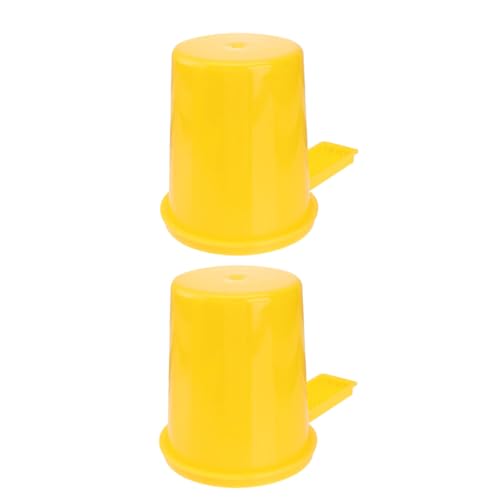 LALAFINA 2pcs Bee Water Feeder Beehive Entrance Feeder for Beekeeping Equipment Plastic Water Dispenser Suitable for Honeybee Feeding and Hive Drinking Station