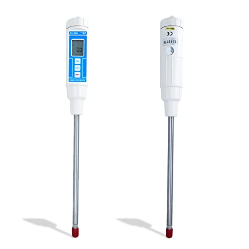 Digital Soil plant PH Tester/Soil moisture meter/Moisture meter for plants/Plant moisture meter outdoor - Microprocessor LSI Accuracy for Greenhouses & Environmental Research; Model: PMS-714