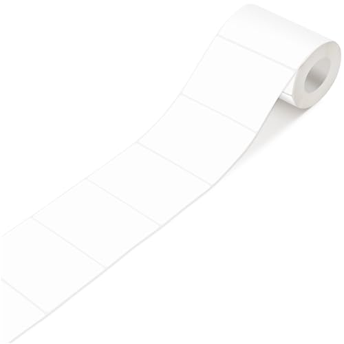 300 Pcs 2×3 Inch Blank Removable Freezer Labels, Waterproof, Oil & Tear Resistant, No Residue Writable Stickers for Food Containers, Jars, Pantry and Meal Prep (White) - color: White