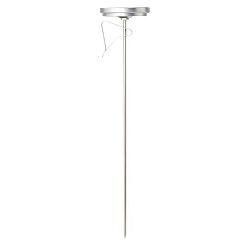 Escali AHC2 Stainless Steel Deep Frying and Candy Thermometer with Pot Clip, 12-Inch Probe with Candy Temperature Zones, NSF Certified - style: Long Probe
