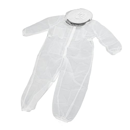 Bee Keeping Suit,Bee Suit, Summer Breathable Ultra Thin Soft Comfortable Cotton Full Body Beeproof Clothing Beekeeping Tools Utensils