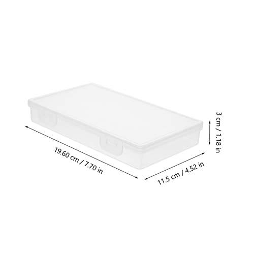 1pc Food Grade Crisper Box Multi-function Cheese Storage Boxes for Refrigerator