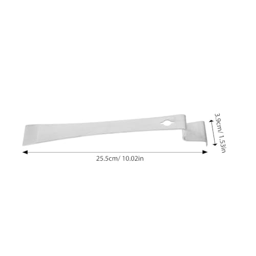 Stainless Steel Beekeeping Hive Scraper Tool with Curved Head for Scraping Beeswax and Propolis, Sturdy Handheld Hive Tool for Beekeepers in Beekeeping Supplies