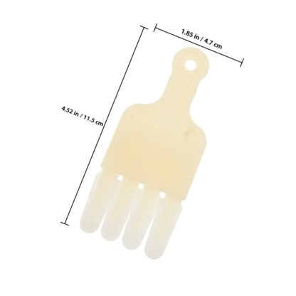 FAVOMOTO 2pcs Beekeeper Extracting Scraper Tool Jelly Scrape Pen 8-Row Hive Beekeeping Equipment for Honey Extraction and Hive Maintenance