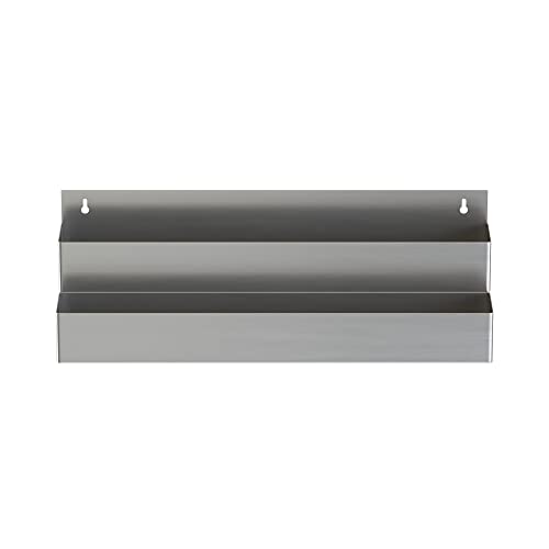 Stainless Steel Double Tier Speed Rail, Liquor Rack, Speed Rack, Bottle Holder - 30 Inch - size: 30 Inch, style: Double Tier