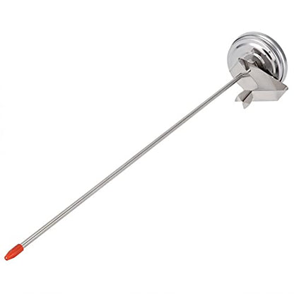 12 inch Dial Thermometer, Homebrew Kettle Clip on Thermometer Home Brew Wine Beer Thermometers, Stainless Steel Stem Meat Cooking Thermometer