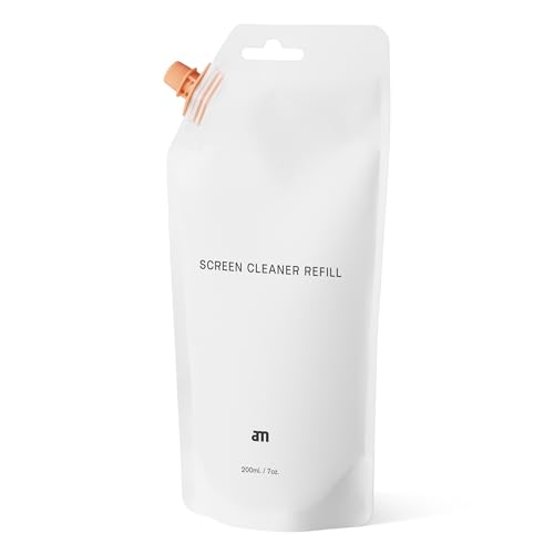 am Cleaning Liquid Refill Bottle 200ml (7 oz) – Screen Cleaner Refill for Phones, Tablets, Laptops & Displays – Alcohol-Free, Ammonia-Free Formula