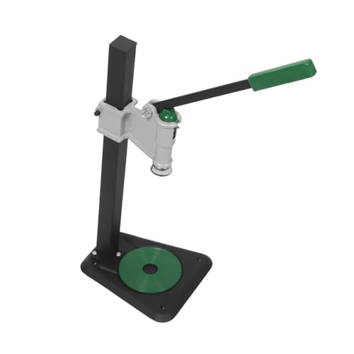 UKCOCO Adjustable Bench Beer Bottle Capper for Homebrewing with Iron Lever, Stable Tabletop Base, and Antislip Pad, Suitable for 26mm/29mm Crown Caps, for Balconies and Home Brewing
