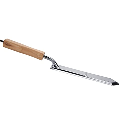 GLOGLOW Electric Honey Uncapping Hot Knife, 110V, Stainless Steel, Beekeeping Tool, 17.32 Inch, US Plug