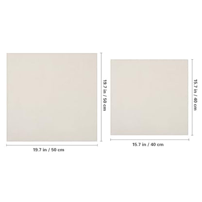 Veemoon 8 Pcs Reusable Cheese Cloths for Kitchen Straining and Filtration, Beige Gauze Material with Excellent Filtration, for Baking Mat for Pastries and Tofu Draining