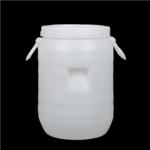 Plastic Storage Barrel, Multipurpose Water Bucket, Rainwater Collection Container, Food Storage Container for Flour, Rice(10L) - size: 10L